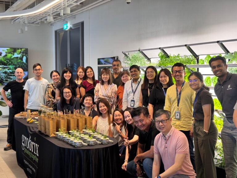 Ericsson Singapore HQ - A Herbal Tea Workshop with Farmer Gareth