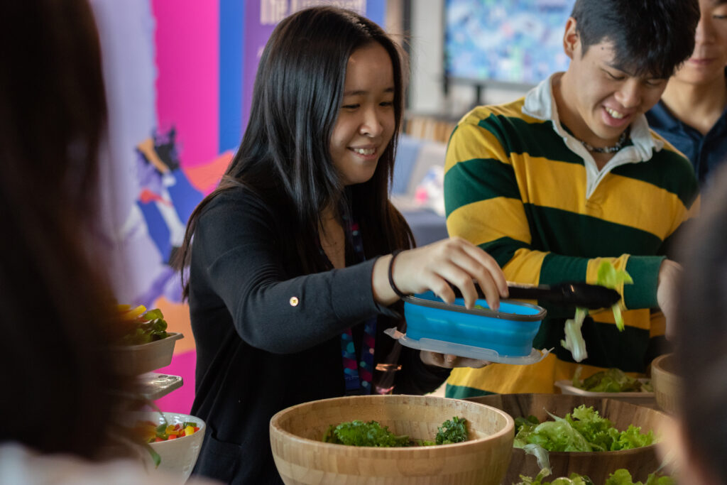 Farm-to-table team bonding sessions provide a healthy sustainable alternative to catered office lunches.