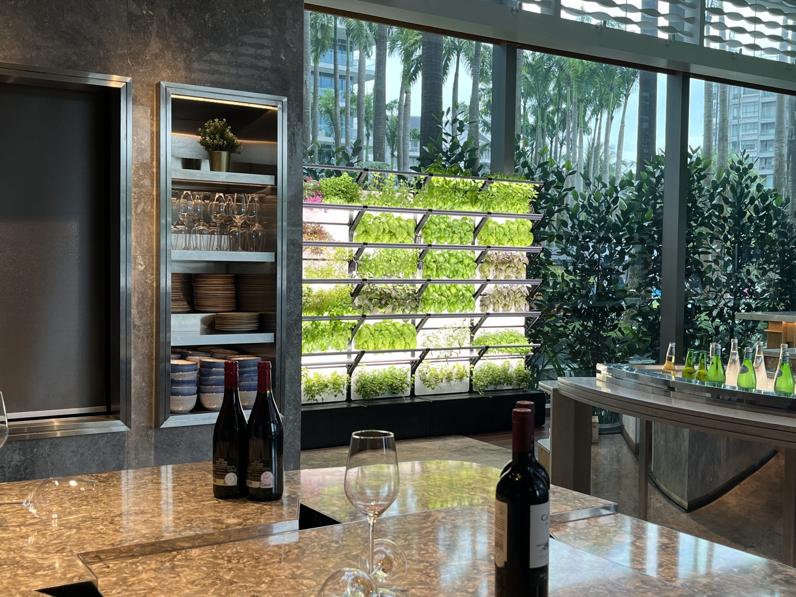 The W Hotel, Singapore - With a Grobrix Installation in the Bar